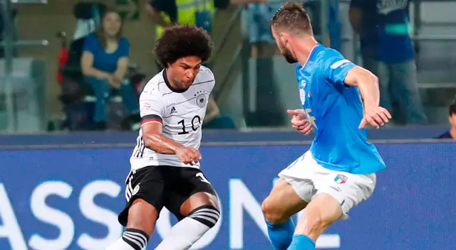 Italia empató 1-1 con Alemania por la Liga de Naciones