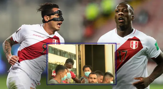 Lapadula amenazó a Advíncula por haberle quitado su celular