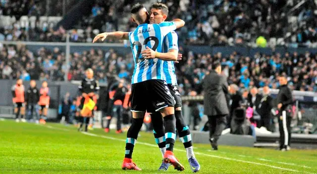 Racing Club venció por 2-0 a Huracán