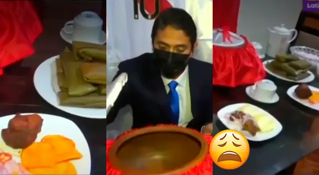 Familia de Cueva espera el partido con un desayunazo, pero al abrir la olla estaba vacía