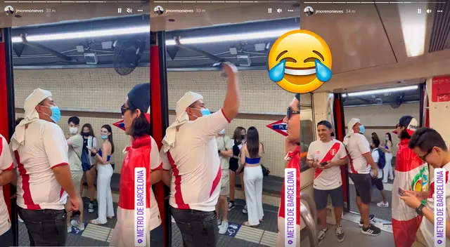 Peruano la hace de cobrador en Metro de Barcelona Peruano la hace de cobrador en Metro de Barcelona