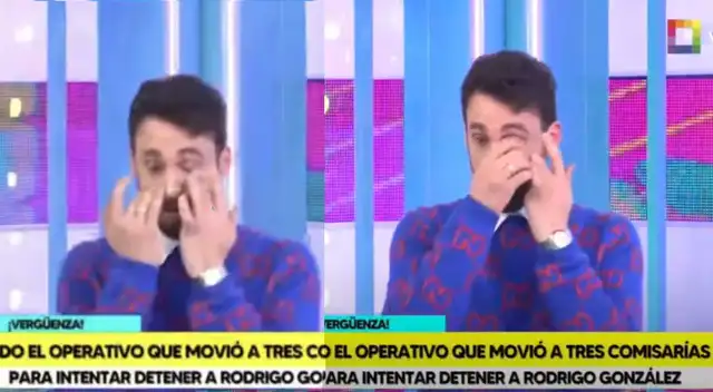 Rodrigo González no pudo evitar derramar algunas lágrimas por el apoyo de su amiga Gigi Mitre. Rodrigo González no pudo evitar derramar algunas lágrimas por el apoyo de su amiga Gigi Mitre.