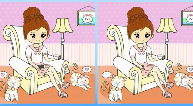 Acertijo nivel PRO: ¿Logras hallar las 5 diferencias? Resuelvelo en 10 segundos Acertijo nivel PRO: ¿Logras hallar las 5 diferencias? Resuelvelo en 10 segundos