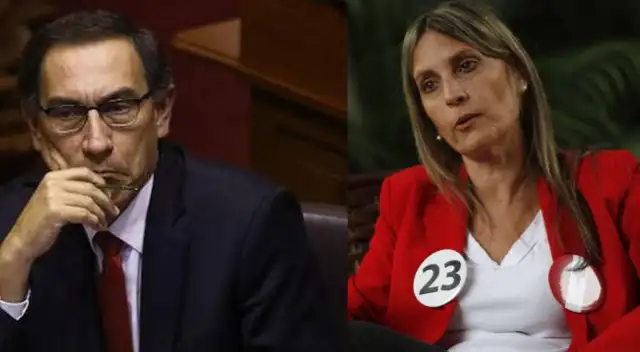María del Carmen Alva critica a Martín Vizcarra y lo llama 'imbécil' tras disolver el congreso