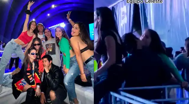 Andrés Vílchez es ampayado besándose con deportista