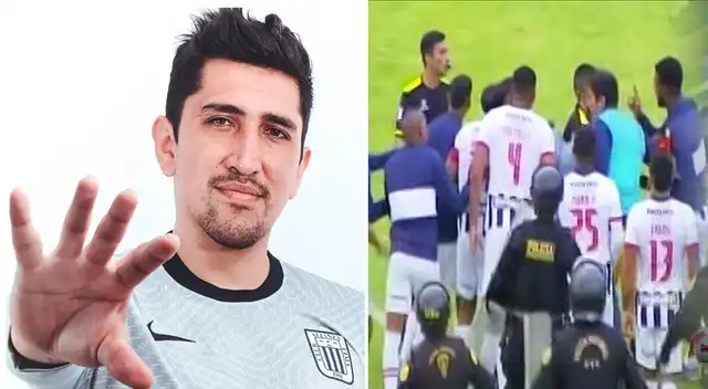 Jonathan Median habría agredido al árbitro del Alianza Lima vs. Sport Huancayo. Jonathan Median habría agredido al árbitro del Alianza Lima vs. Sport Huancayo.