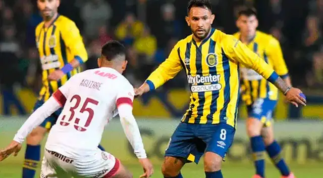 Rosario Central jugó casi todo el segundo tiempo con 10 hombres.