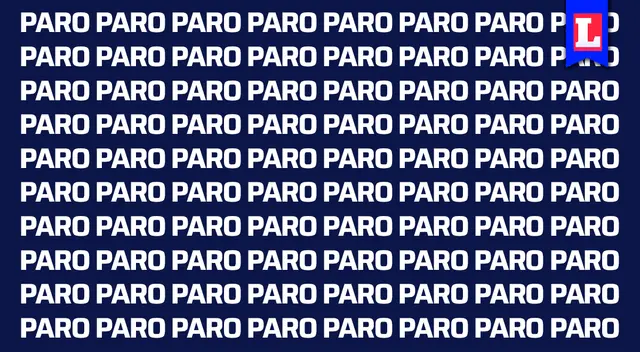 Reto visual: tienes 5 segundos para encontrar la palabra diferente