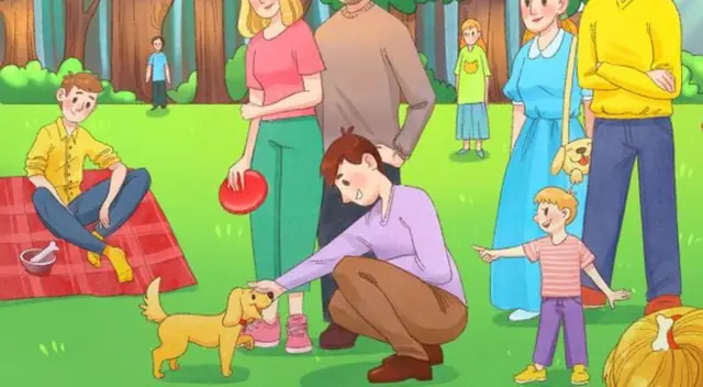 Encuentra al dueño del perro en este reto visual nivel EXTREMO, el 90% fallaron Encuentra al dueño del perro en este reto visual nivel EXTREMO, el 90% fallaron