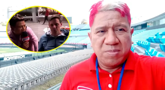 Silvio Valencia demostró su nivel de alemán hablando con europeos. Silvio Valencia demostró su nivel de alemán hablando con europeos.