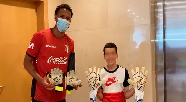"San Gallese" le cumple su sueño a otro pequeña hincha de la Selección Peruana. "San Gallese" le cumple su sueño a otro pequeña hincha de la Selección Peruana.