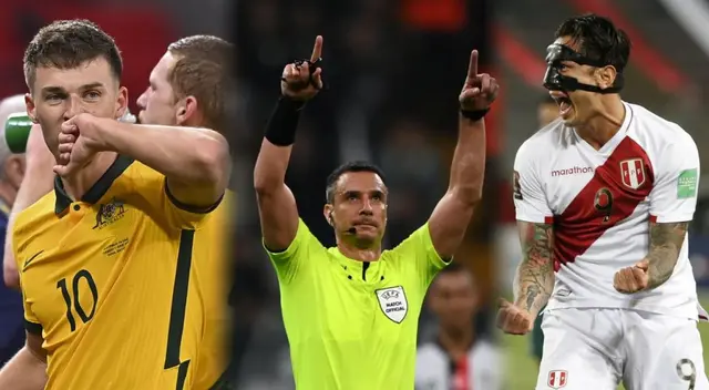 Conoce al árbitro del Perú vs. Australia Conoce al árbitro del Perú vs. Australia