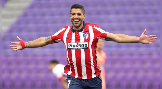 Luis Suárez llegó al Atlético Madrid a finales del 2020. Foto: Atlético Madrid Luis Suárez llegó al Atlético Madrid a finales del 2020. Foto: Atlético Madrid