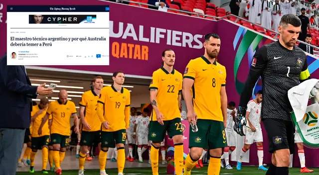 Medios australianos se creen favoritos en el repechaje Medios australianos se creen favoritos en el repechaje