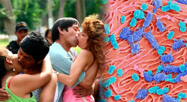 Se ha comprobado que el beso transmite más de 700 tipos de bacterias diferentes