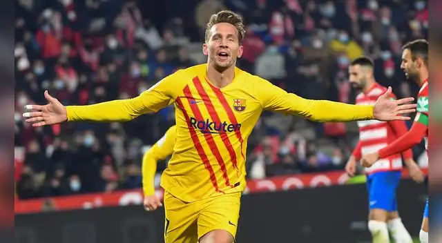 Luuk de Jong terminó vínculo con el Barcelona. Foto: EFE