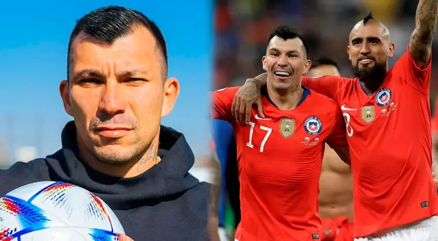 Gary Medel con el balón oficial del Mundial Qatar 2022 Gary Medel con el balón oficial del Mundial Qatar 2022