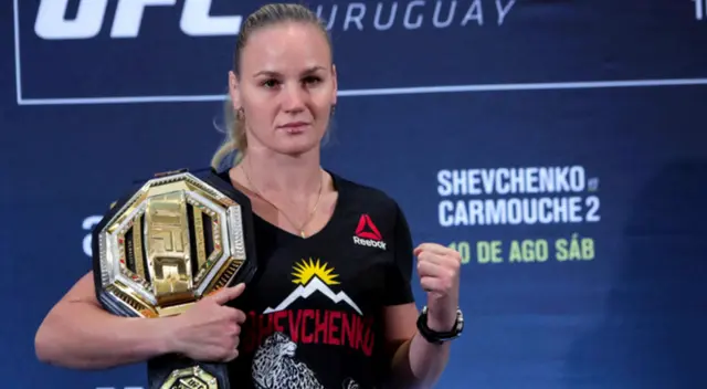Valentina Shevchenko, peleadora marcial de la UFC