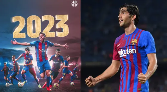 Sergi Roberto amplió su contrato con el FC Barcelona hasta junio del 2023.