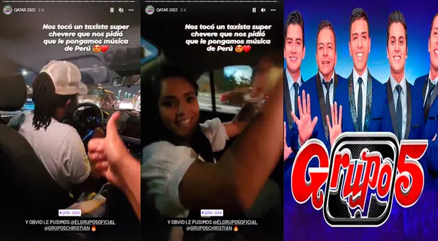 TikTok: Taxista de Qatar le pide a ‘Misias, pero viajeras’ escuchar música peruana y ellas ponen el Grupo 5 TikTok: Taxista de Qatar le pide a ‘Misias, pero viajeras’ escuchar música peruana y ellas ponen el Grupo 5