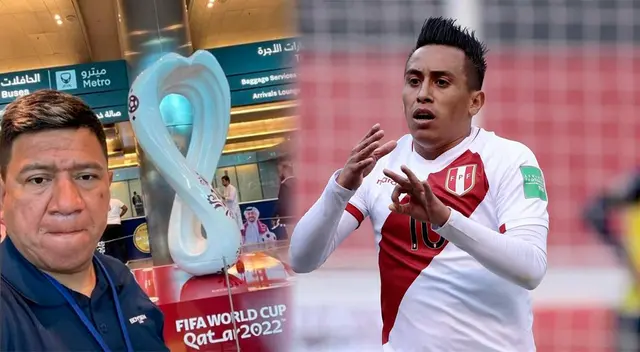 Silvio Valencia se encuentra en Qatar para cubrir el duelo del repechaje