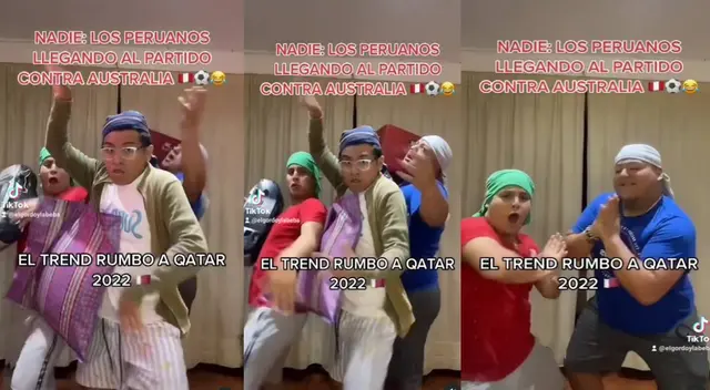 Tiktokers peruanos se volvieron viral por curioso baile. Tiktokers peruanos se volvieron viral por curioso baile.