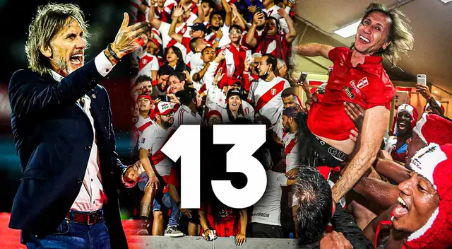 Ricardo Gareca y la particularidad con el número 13 Ricardo Gareca y la particularidad con el número 13