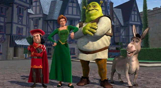 Personaje de Shrek 1, película estrenada en 2001.
