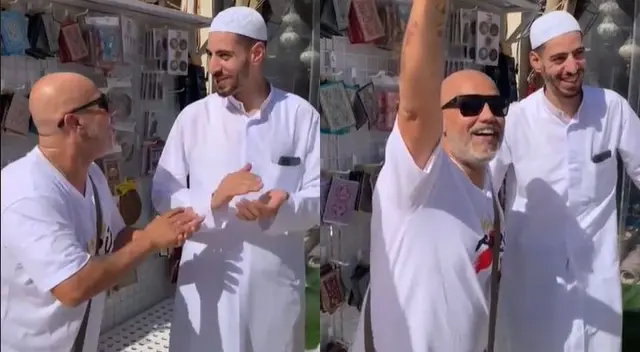 Marco Romero llega a Qatar y canta junto a árabe: Marco Romero llega a Qatar y canta junto a árabe: