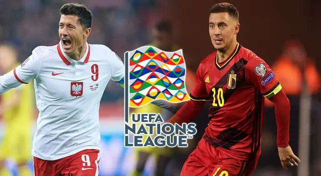 Polonia vs Bélgica por UEFA Nations League
