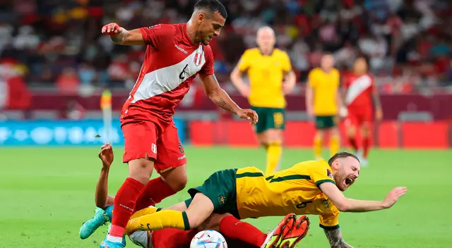 Perú y Australia se enfrentan en el Al Rayyan Stadium de Doha. Perú y Australia se enfrentan en el Al Rayyan Stadium de Doha.