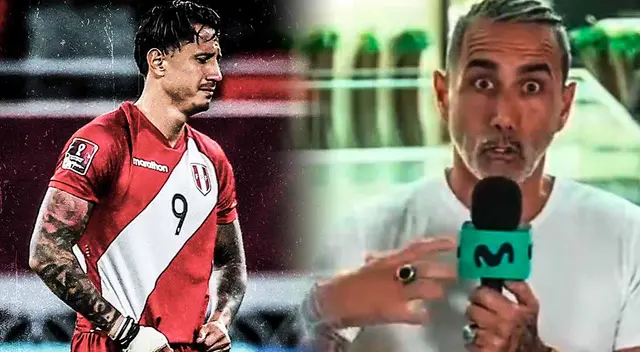 Gianluca Lapadula fue abrazado por José Chavarri