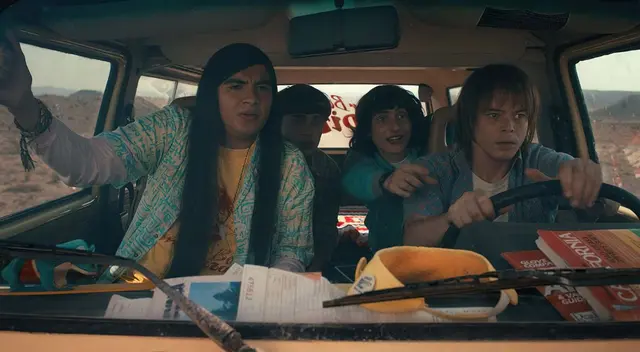 En esta foto, se logra ver al equipo de California realizando su road trip.