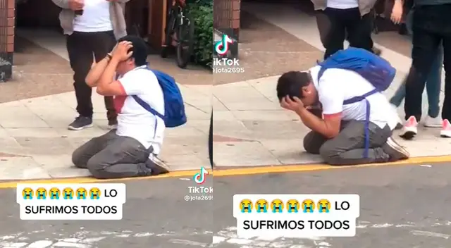 Desconsolado hincha se quebró hasta las lágrimas por la derrota de Perú ante Australia Desconsolado hincha se quebró hasta las lágrimas por la derrota de Perú ante Australia