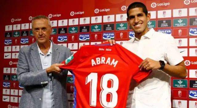 Luis Abram firmó por el Granada CF en agosto del 2021.