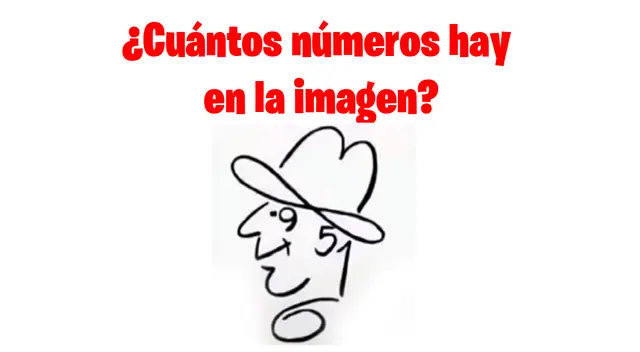 Acertijos visuales: ¿Cuántos números logras ver en la imagen? El acertijo EXTREMO que pocos superan