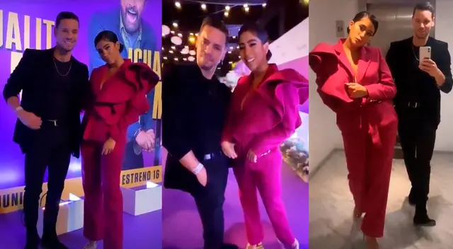 Melissa Paredes y el famoso 'Gatito Activador' se mostraron muy felices por el Avant Premiere de la película. Melissa Paredes y el famoso 'Gatito Activador' se mostraron muy felices por el Avant Premiere de la película.