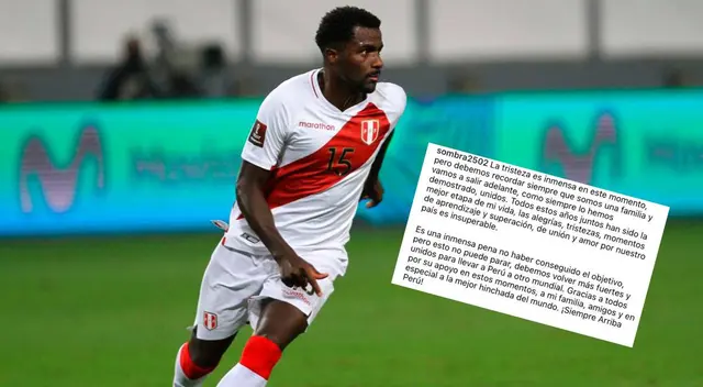 Christian Ramos fue suplente en el duelo por el repechaje ante Australia. Christian Ramos fue suplente en el duelo por el repechaje ante Australia.