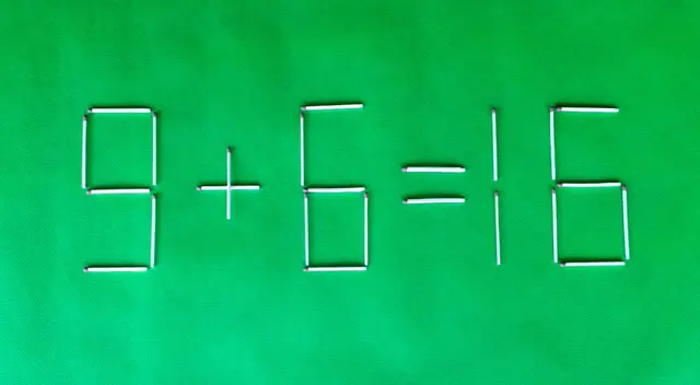 Acertijos visuales: Añade dos cerillos y resuelve la ecuación matemática: el desafío exclusivo para GENIOS Acertijos visuales: Añade dos cerillos y resuelve la ecuación matemática: el desafío exclusivo para GENIOS