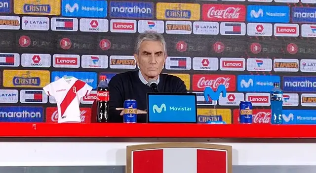 Juan Carlos Oblitas brindó rueda de prensa en la Videna