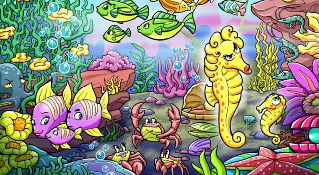 ¿Podrás hallar al hijo del caballito de mar? Tienes 10 segundos en este reto visual ¿Podrás hallar al hijo del caballito de mar? Tienes 10 segundos en este reto visual
