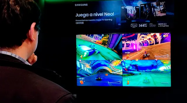 Samsung Neo QLED 8K: nueva línea de televisores ‘gamers’ con inteligencia artificial y pantalla con 144Hz llegan al Perú Samsung Neo QLED 8K: nueva línea de televisores ‘gamers’ con inteligencia artificial y pantalla con 144Hz llegan al Perú