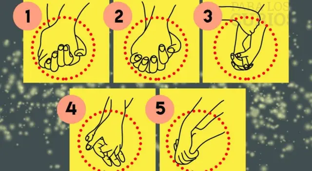 ¿Cómo sujetas la mano de tu pareja? Este test revelará si eres una persona amistosa
