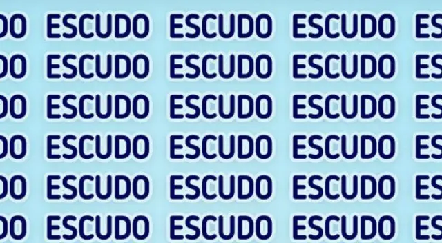 ¿Dónde está la palabra 'ESCUPO'? Tienes 5 segundos en este reto visual nivel PRO ¿Dónde está la palabra 'ESCUPO'? Tienes 5 segundos en este reto visual nivel PRO