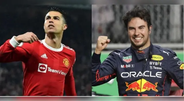 'Checo' Pérez se compara con Cristiano Ronaldo y destaca su profesionalismo