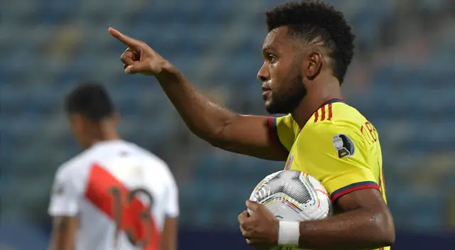 Miguel Borja listo para llegar a River Plate y afrontar la Copa Libertadores.