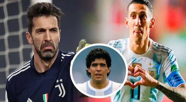 Gianluigi Buffón espera que Ángel Di María llegue a Juventus