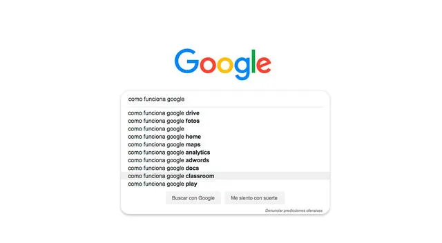 Google hace referencia al término matemático &quot;gúgol&quot;.