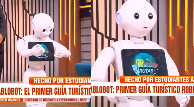 Pablobot: el primer androide peruano diseñado por arequipeños para ser ‘guía turístico’ Pablobot: el primer androide peruano diseñado por arequipeños para ser ‘guía turístico’