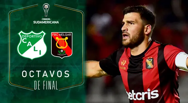 Deportivo Cali recibirá a Melgar por la Copa Sudamericana